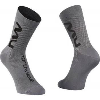 Pánské termo ponožky Northwave cyklo ponožky Extreme ProSock, Grey/Black Velikost S