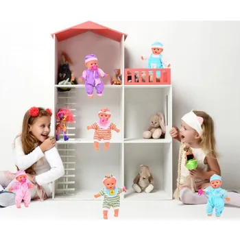 Panenka Panenka - Miminko v barevných dupačkách s dudlíkem