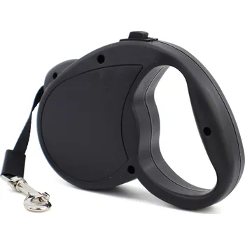 Vodítko pro psa Vsepropejska Elvíra samonavíjecí vodítko pro psa Barva: Černá, Délka vodítka: 5 m