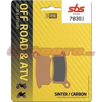 Brzdová destička Zadní brzdové destičky SBS 783SI - KTM SX 85, 85ccm - 03-10