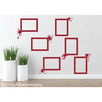 Samolepící dekorace Samolepky na zeď - Kolekce FOTO Kaňky mix - koekce M