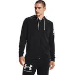 Under Armour RIVAL TERRY FZ HD černá S černá