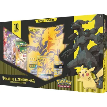 Sběratelská karetní hra Pokémon TCG: Pikachu & Zekrom GX Premium Box