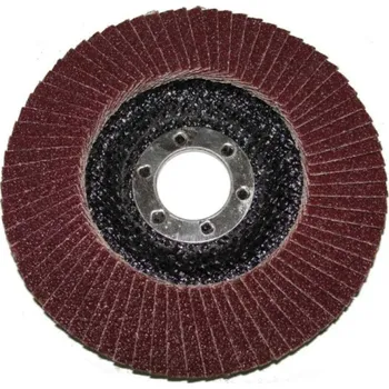 Příslušenství k brusce Geko Brusný kotouč lamelový, univerzální 125 x 22,2 mm, P100 10kusu