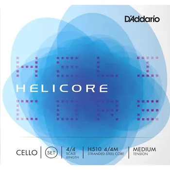 Struna pro kytaru a smyčcový nástroj D'Addario HELICORE H512 4/4M - Struna D na violoncello