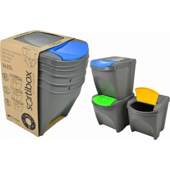 Odpadkový koš Deminas Praktické koše na tříděný odpad