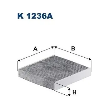 Autodíl Filtr, vzduch v interiéru FILTRON K 1236A