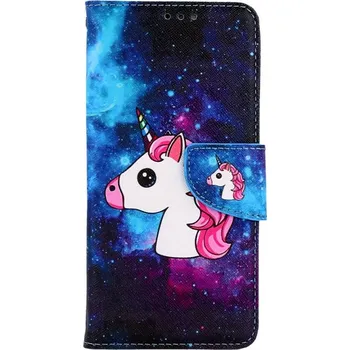 Pouzdro na mobilní telefon Pouzdro Samsung A33 5G knížkové Space Unicorn (kryt neboli obal na Samsung A33 5G)
