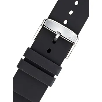 Řemínek na hodinky Silikonový řemínek Morellato Tunguska 5396187.817 M, černý