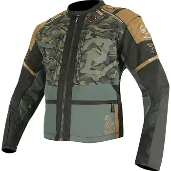 Moto bunda Bunda na moto Nazran Cavell Dakar camo/grey/brown Tech-air compatible vel. 2XL