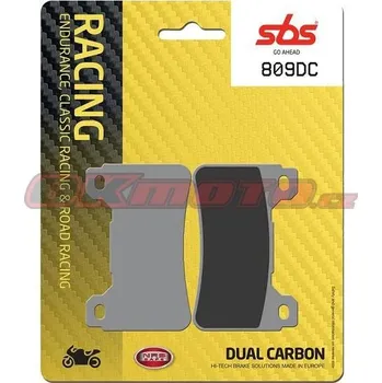Brzdová destička Přední brzdové destičky SBS 809DC - Honda CB 1000 R, 1000ccm - 08-16