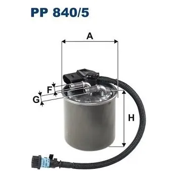 Palivový filtr Palivový filtr FILTRON PP 840/5