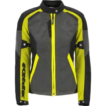 Moto bunda Bunda TEK NET LADY, SPIDI, dámská (černá/šedá/žlutá fluo) (Velikost: XL)