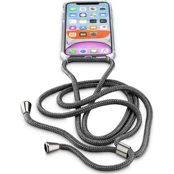 Pouzdro na mobilní telefon Cellularline Neck-Case pro Apple iPhone 11 černé