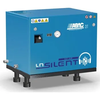 Kompresor ABAC kompresory Tichý pístový kompresor - A49B-4-L1T příkon 4 kW, sací výkon 598 l/min, tlak 11 bar, bez vzdušníku, napětí 400/50 V/Hz