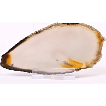 Přírodní kámen Magieprirody.cz Achátový plát velikost 10 cm + stojánek #1363 - Top kvalita