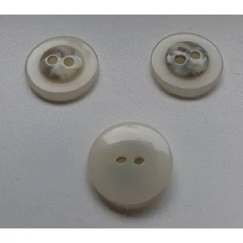 Knoflík Knoflík plastový mramorovaný střed 18mm (Knoflík plastový mramorovaný střed 18mm)