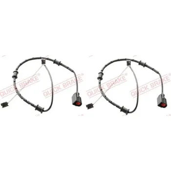 Brzdový systém Výstražný kontakt, opotřebení obložení Quick Brake WS 0448 A