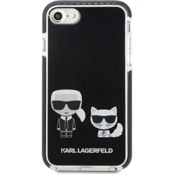 Pouzdro na mobilní telefon Karl Lagerfeld Karl and Choupette pro Apple iPhone 7/8/SE2020/SE2022