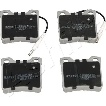 Brzdová destička Sada brzdových destiček, kotoučová brzda ASHIKA 51-00-0616