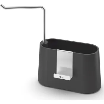 Stojan na mycí prostředky ZACK Mavos nádoba ke dřezu černá