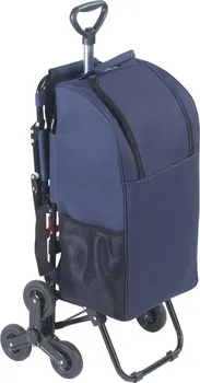 Nákupní taška Wenko Nákupní vozík s teleskopickou rukojetí a skládacím sedadlem