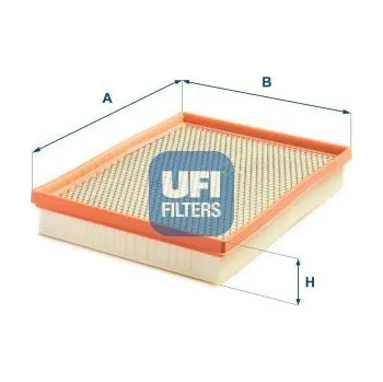 Auto-moto Vzduchový filtr UFI 30.C37.00