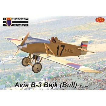 Plastikový model 1/72 Avia B-3 Bull 'Racer' (3x camo)