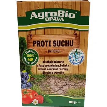 Hnojivo AgroBio Opava Inporo proti vysychání rostlin 100 g