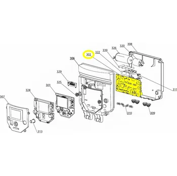 Bojler ARISTON hlavní řídící deska pro bojlery NUOS + 200 - 250