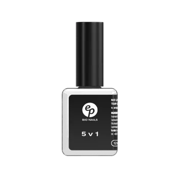Lak na nehty BIO NAILS 5v1 zpevňující lak na nehty s arganovým olejem 12 ml