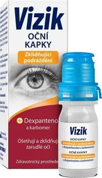 Oční kapky Dr. Theiss Vizik Oční kapky zklidňující podráždění 10 ml