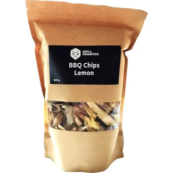 Lemon dřevěná štěpka BBQ 500g Grill Fanatics