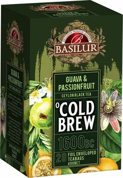 Čaj BASILUR Cold Brew Guava Passionfruit 20x 2 g