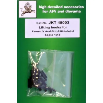 Plastikový model 1/48 Lifting hooks for Pz. IV Ausf. G,H,J,Wirbelw.