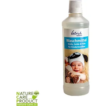 Prací gel Ulrich Prací gel na vlnu, hedvábí a kůži pro děti (bez lanolinu) 500 ml
