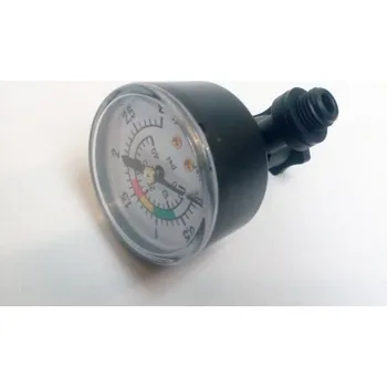 Pooltechnika Manometr, T-kus+odvzd.zátka zadní závit