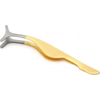 Kosmetická pinzeta Diva LASHES PINZETA široký aplikátor