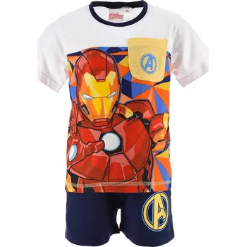 Barevná chlapecká souprava Iron Man Velikost: 128