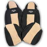 Autopotahy MAN - oba pásy v sedačce, šedé