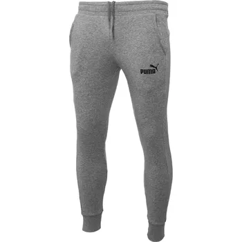 PUMA PÁNSKÉ TEPLÁKY BAVLNĚNÉ ESS SLIM PANTS GREY 586749 03 Velikost: XXL