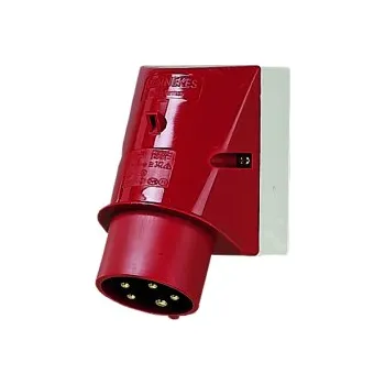 Elektrická zásuvka MENNEKES 332 16A 3P 6H 230V NÁSTĚNNÁ PŘÍVODKA