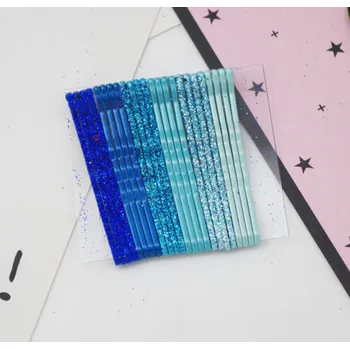 B-TOP Sada barevných sponek do vlasů 24 ks Typ: Typ 2