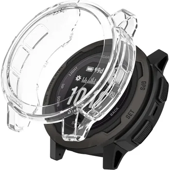 Příslušenství k chytrým hodinkám VSECHNONAMOBIL 42570 TPU Ochranný obal Garmin Instinct 2S průhledný