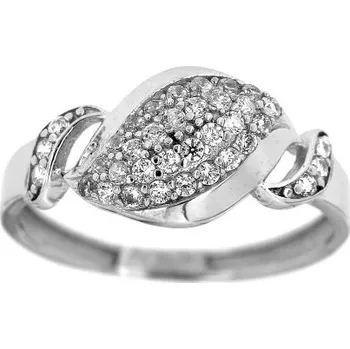 Prsten Zlatnictví U Kostela Zlatý prsten s ozdobnými kamínky 2512b 53 3101-20467725