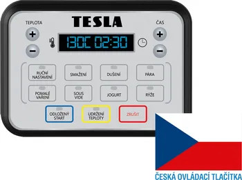 TESLA MultiCook M80 Deluxe displej