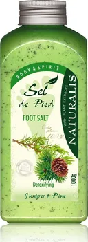 Koupelová sůl Naturalis Sůl na nohy Juniper & Pine 1000 g