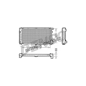 Chladič motoru Chladič motoru DENSO (DE DRM05059)