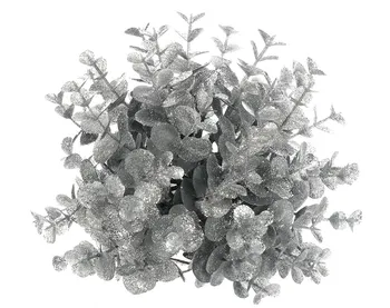 Umělá květina Autronic Eukalyptus 20 cm stříbrný