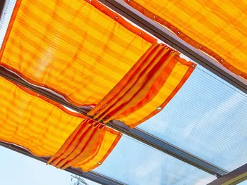 Pergola Gutta Golden Crop stínění pro Terrassendach Premium 0,945 x 3,9 m oranžová